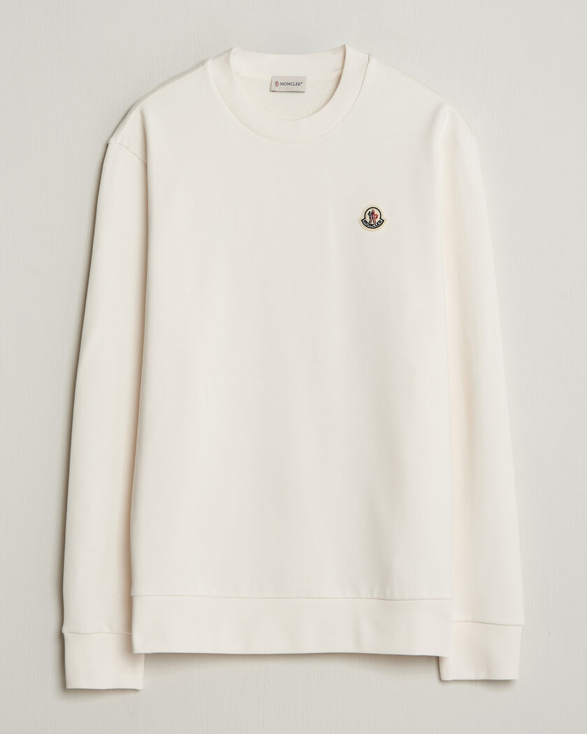 Moncler Logo Sweatshirt White – Weiß