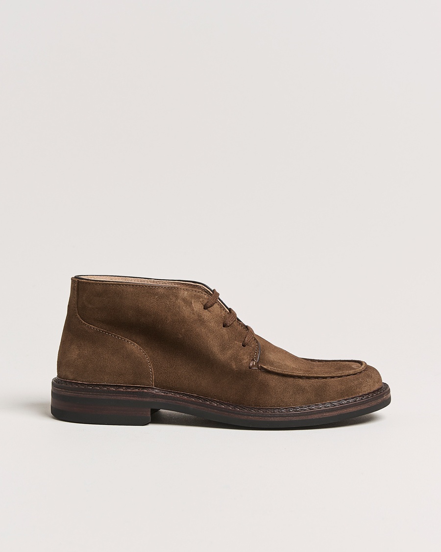 Astorflex Deukeflex Dainite Chukka Boot Dark Khaki Suede – Braun