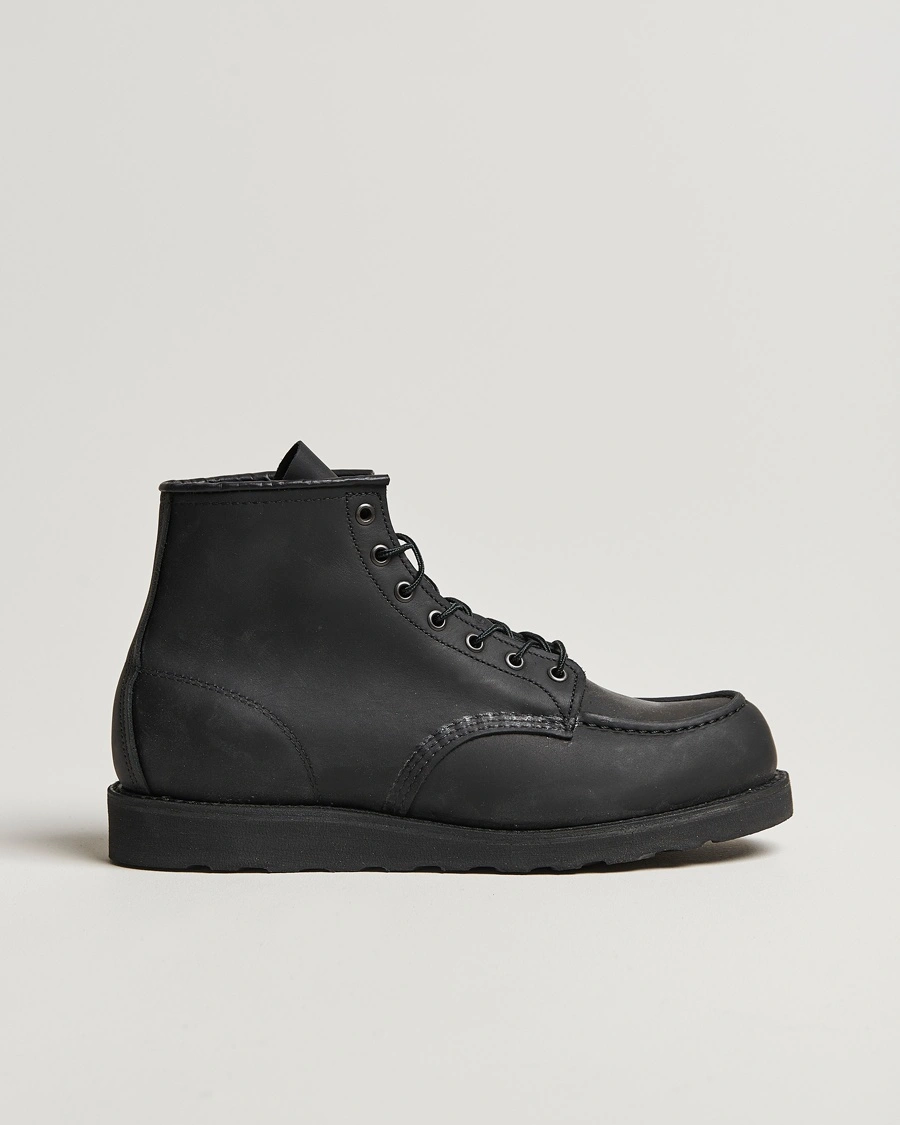 Red Wing Shoes Moc Toe Boot Black Harness – Schwarz