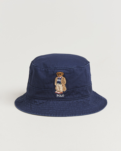 Polo Ralph Lauren Loft Bucket Bear Hat Newport Navy – Blau