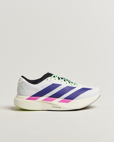 adidas Performance Adizero Evo SL Running Sneaker White/Purple – Weiß