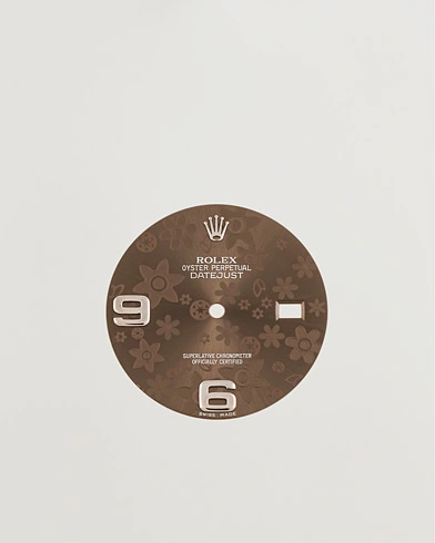 Rolex Pre-Owned Rolex Datejust 5-6 ref Flower Dial