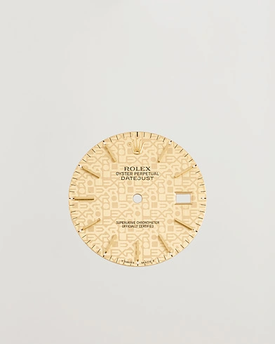 Rolex Pre-Owned Rolex Computer Dial 5 ref G/S With Hands – Gold