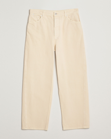 Jil Sander Loose Fit 5-Pocket Pants Oat – Beige