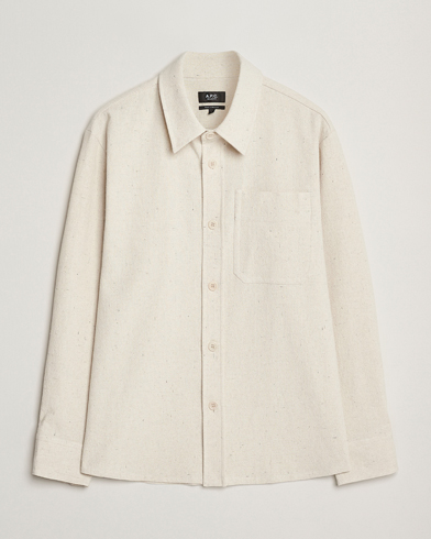 A.P.C. Basile Overshirt Ecru – Beige