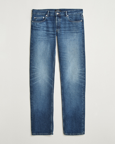 A.P.C. New Standard Jeans Washed Indigo – Blau