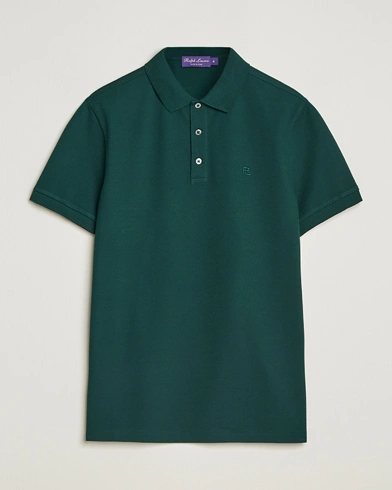 Ralph Lauren Purple Label Short Sleeve Polo Moss Agate – Grün