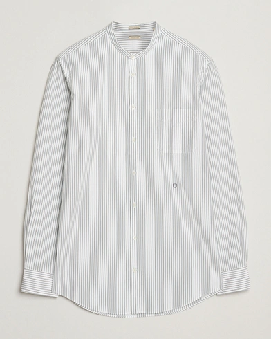 Massimo Alba Noto Guru Collar Shirt White/Green – Grün