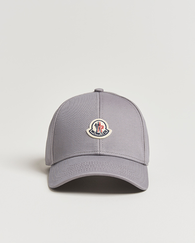 Moncler Logo Baseball Cap Grey – Grau