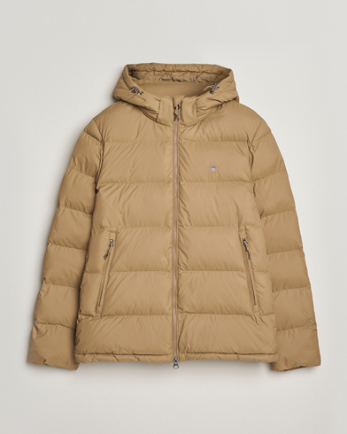 GANT The Active Cloud Down Jacket Light Taupe – Beige