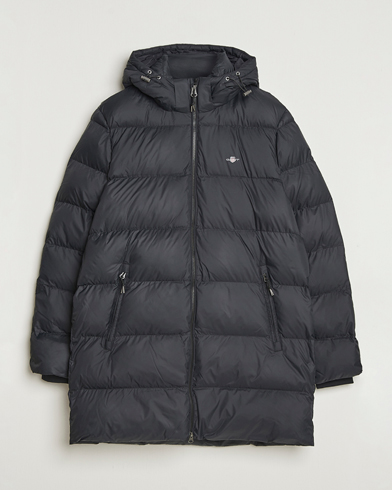 Gant The Active Cloud Mid Length Jacket Black – Schwarz