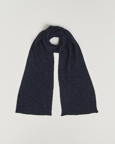 Samsøe Samsøe Nataniel Donegal Scarf Salute Navy – Blau