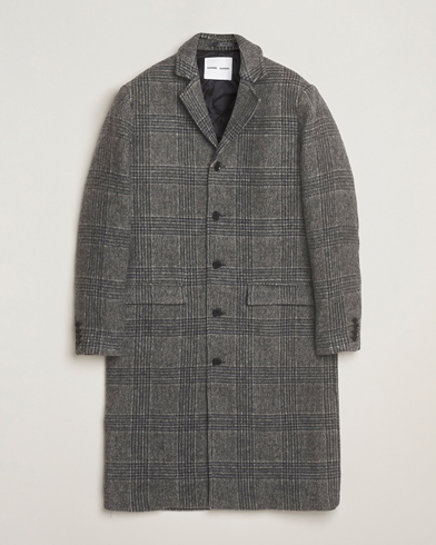 Samsøe Samsøe Tesfa Checked Coat Grey – Grau