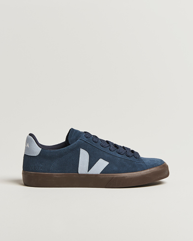 Veja Campo Suede Sneaker Nautico/Steel – Blau