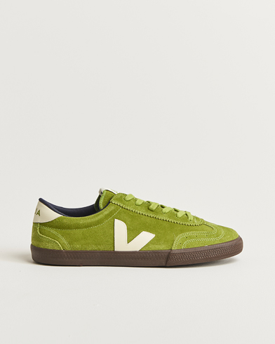 Veja Volley Suede Sneaker Detox/Pierre – Grün