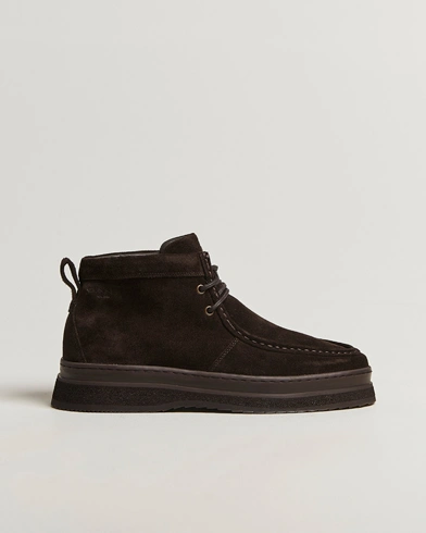 GANT Blistown Suede Moc Toe Boot Espresso Brown – Braun