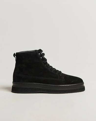 GANT Blistown Shearling Suede Boot Black – Schwarz