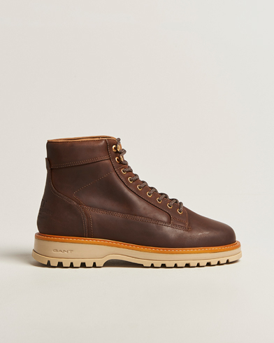 GANT Clafton Felt Lined Rough Leather Boot Tan – Braun
