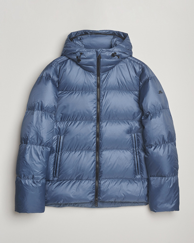 J.Lindeberg Daryl Down Hooded Jacket Vintage Indigo – Blau
