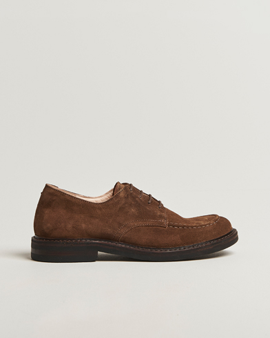 Astorflex Carlflex Moc Toe Dark Khaki Suede – Braun