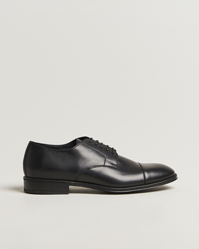 Canali Cap Toe Derby Black Calf – Schwarz