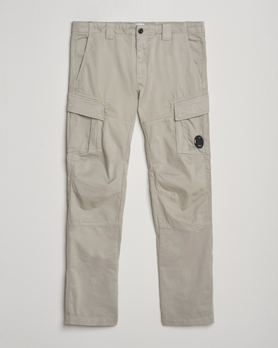 C.P. Company Stretch Satin Lens Cargo Pants Grey – Grau