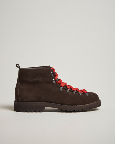 Fracap M120 Suede Boot Dark Brown – Braun