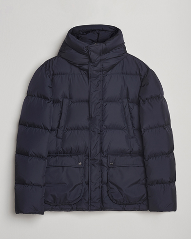 Herno Chamonix Down Parka Navy – Blau