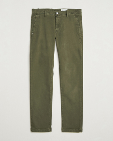 Jacob Cohën Bobby Cotton Chinos Green – Grün