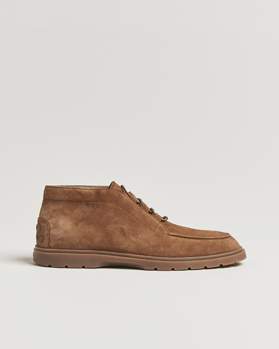 Tod's Polacco Moc Desert Boots Brown Suede – Braun