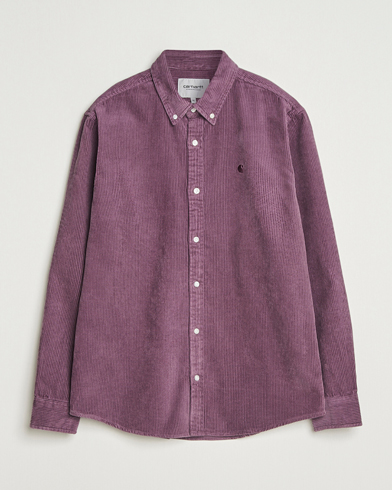 Carhartt WIP Madison Cord Shirt Phlox – Lila