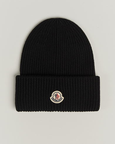 Moncler Cashmere Beanie Black – Schwarz