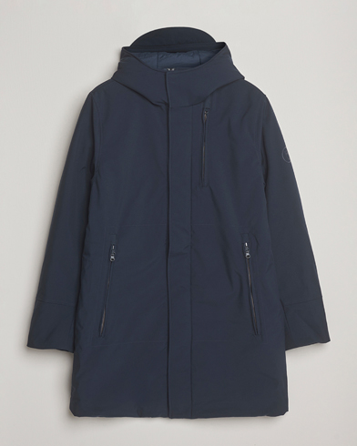 KnowledgeCotton Apparel Climateshell Padded Jacket Navy – Blau