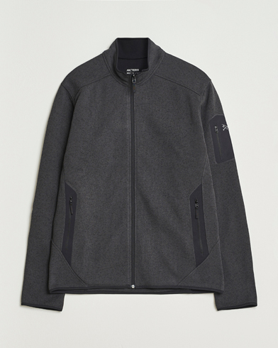 Arc'teryx Covert Full-Zip Black Heather – Schwarz