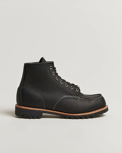 Red Wing Shoes Roughneck Boot Black Oil Slick Leather – Schwarz