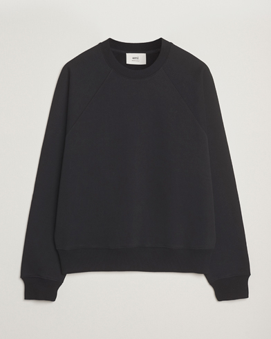 AMI Tonal Heart Logo Sweatshirt Black – Schwarz