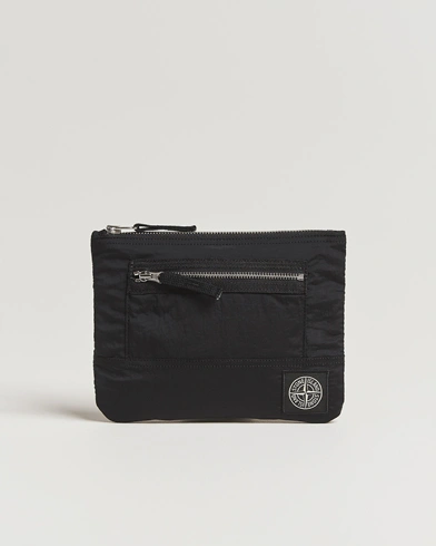 Stone Island Nylon Metal Zip Wallet Black – Schwarz
