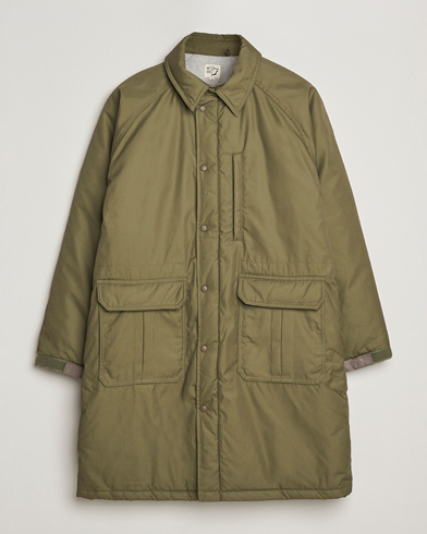 orSlow Padded Active Coat Army Green – Grün