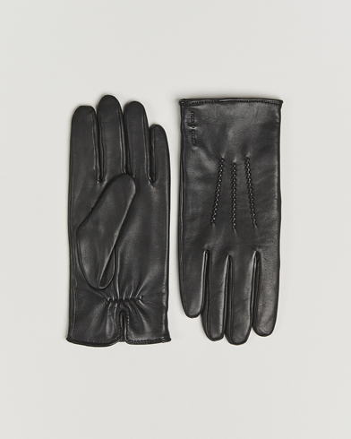 Tiger of Sweden Garvin Leather Glove Black – Schwarz