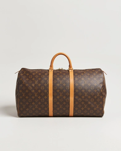 Louis Vuitton Pre-Owned Keepall 55 Monogram – Braun