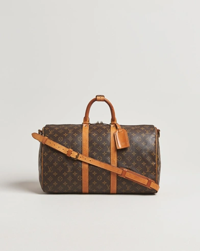 Louis Vuitton Pre-Owned Keepall Bandoulière 45 Monogram – Braun