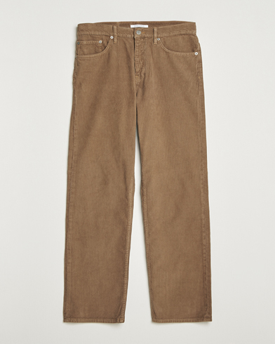 Sunflower Loose Corduroy Pants Taupe – Braun