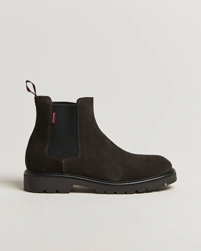 PS Paul Smith Xenon Suede Chelsea Boot Dark Brown – Braun