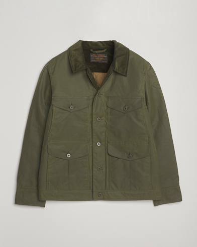 Filson Journeyman Waxed Jacket Otter Green – Grün