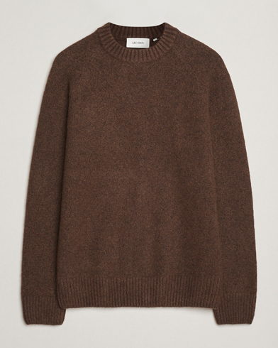LES DEUX Gilbert Crew Neck Knit Slate Brown – Braun
