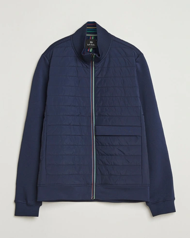 PS Paul Smith Mixed Media Jacket Navy – Blau