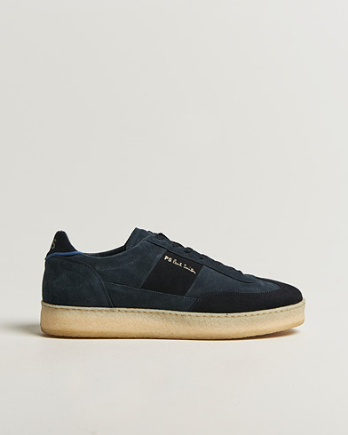 PS Paul Smith Dover Suede Crepe Sole Sneaker Navy – Blau