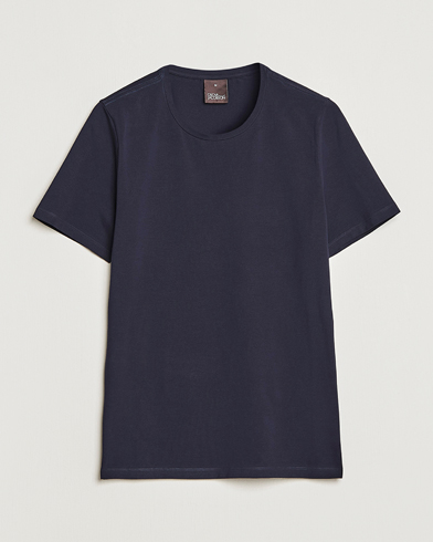 Oscar Jacobson Kyran Cotton T-Shirt Navy – Blau