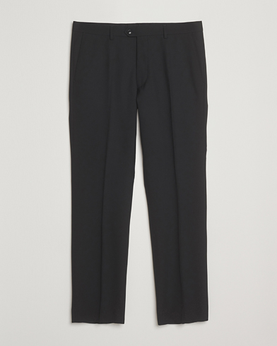 Oscar Jacobson Dandy Wool Trousers Black – Schwarz