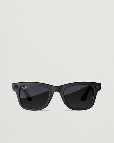 Ray-Ban Wayfarer Meta 50 Sunglasses Matte Black – Schwarz